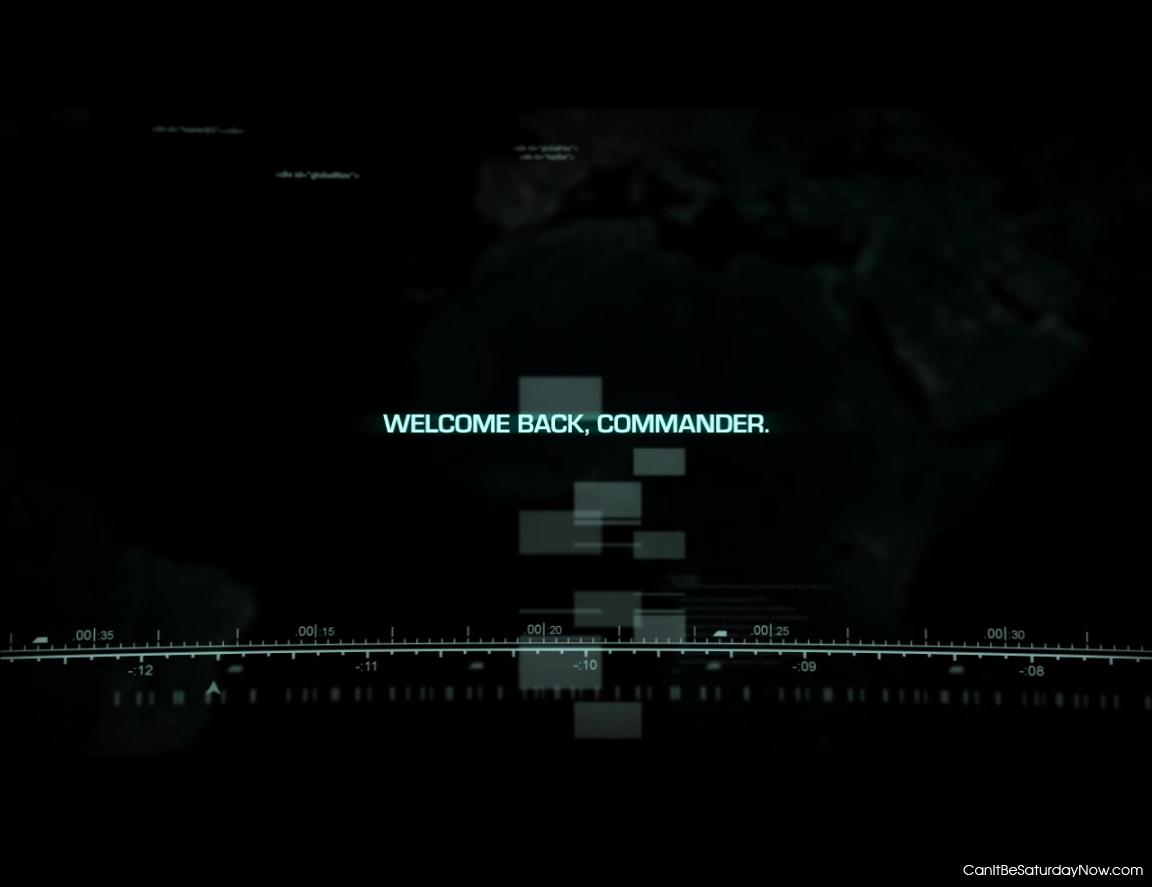 Welcome back - desktop made from command and conquer 3